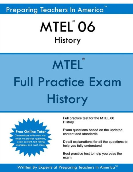 Cover for Preparing Teachers In America · MTEL 06 History (Paperback Book) (2016)