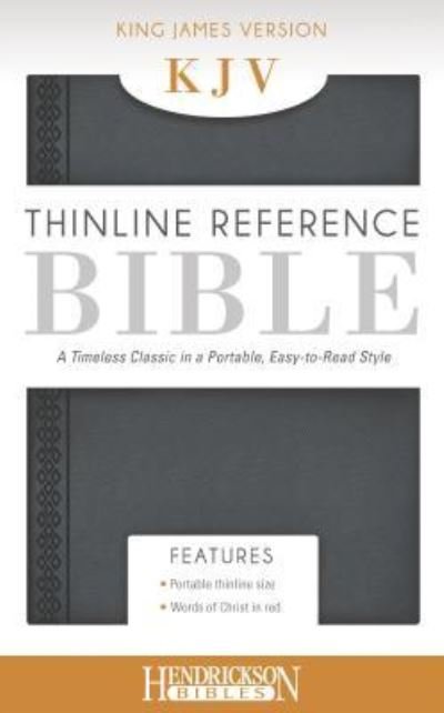 Cover for Hendrickson Publishers · Thinline Reference Bible-KJV (Leather Book) (2016)