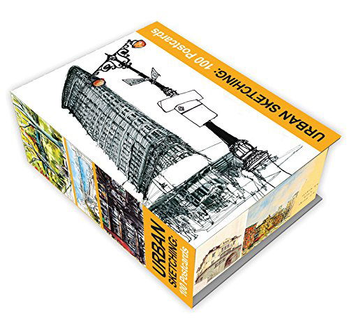 Cover for Gabriel Campanario · Urban Sketching: 100 Postcards: 100 Beautiful Location Sketches from Around the World (Flashcards) [Pos edition] (2015)