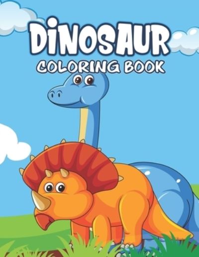 Cover for Platinum Press · Dinosaur Coloring Book (Paperback Book) (2019)