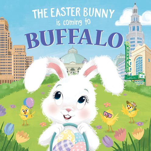 Cover for Eric James · The Easter Bunny is Coming to Buffalo (Hardcover Book) (2020)