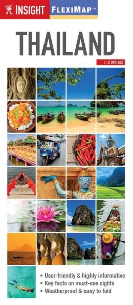 Insight Flexi Map: Thailand - Apa Publications Limited - Merchandise - APA Publications - 9781780058214 - October 1, 2015