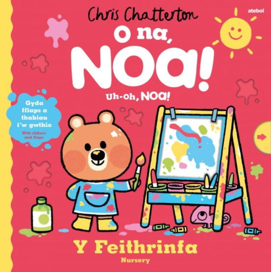 Cover for Chris Chatterton · O Na, Noa: Y Feithrinfa / Uh-Oh, Niko - Nursery (Board book) (2025)