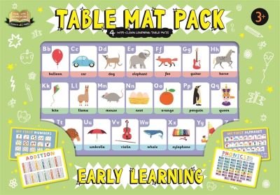Cover for Autumn Publishing · Table Mat Pack: Early Learning - Help With Homework Table Mat Pack (Kartor) (2022)