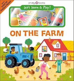 Cover for Priddy Books · Let's Learn &amp; Play! Farm - Let's Learn &amp; Play (Board book) (2023)