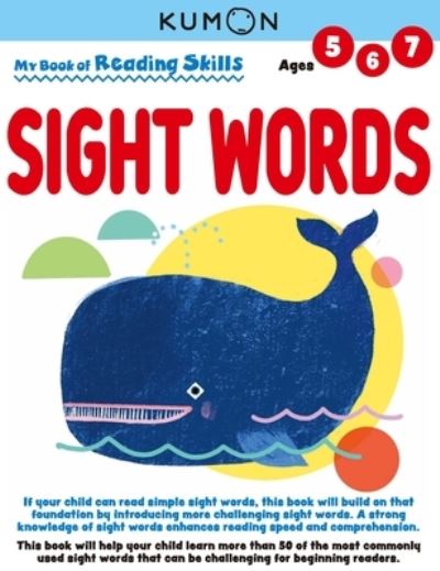 Cover for Kumon Publishing · Kumon My Bk of Reading Skills: Sight Words (Paperback Book) (2022)