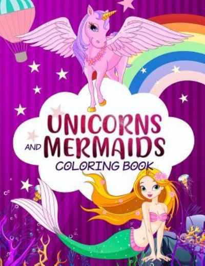 Cover for Harper Hall · Mermaid Unicorn Colouring (Paperback Book) (2019)