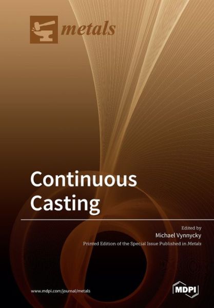Cover for Michael Vynnycky · Continuous Casting (Paperback Book) (2019)
