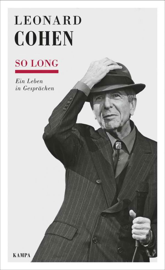 So long - Leonard Cohen - Livros - Kampa Verlag - 9783311140214 - 22 de outubro de 2020