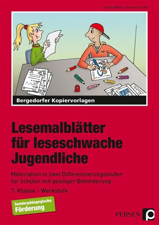 Lesemalblätter für leseschwache - Miller - Bøger -  - 9783403210214 - 