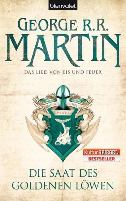 Cover for George R.r. Martin · Blanvalet 26821 Martin.Saat des goldene (Book)