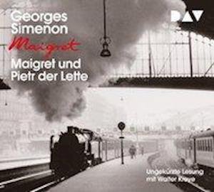 Maigret und Pietr der Lette - Georges Simenon - Musik - Der Audio Verlag - 9783742410214 - 
