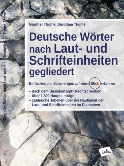 Cover for Thomé · Deutsche Wörter nach Laut- und Sc (Bog)