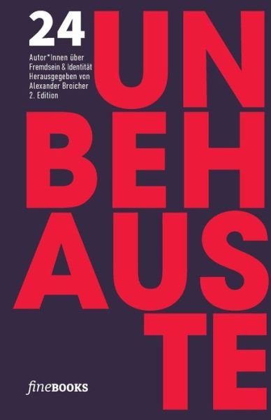Cover for Friedrich Ani · Unbehauste 2: 24 Autoren uber Fremdsein und Identitat (Paperback Book) (2020)
