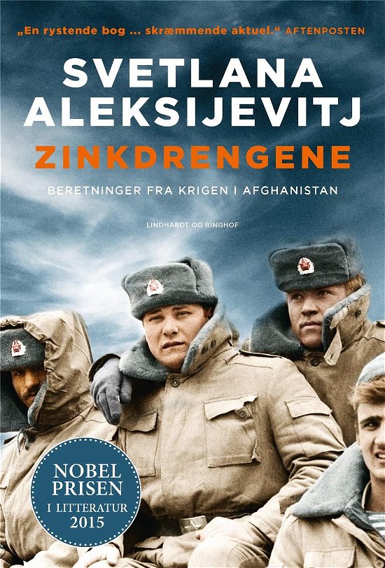 Cover for Svetlana Aleksijevitj · Zinkdrengene (Sewn Spine Book) [2º edição] (2021)