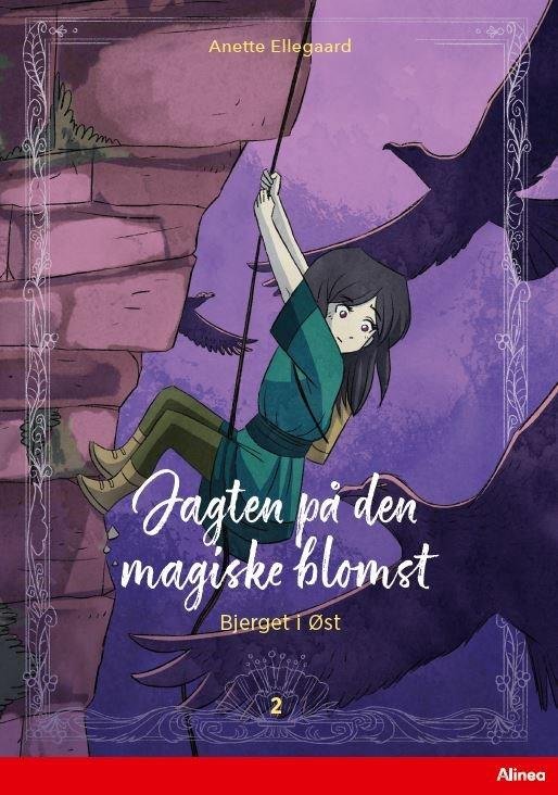 Cover for Anette Ellegaard · Læseklub: Jagten på den magiske blomst 2, Rød Læseklub (Gebundesens Buch) [2. Ausgabe] (2022)