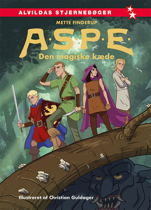 Cover for Mette Finderup · A.S.P.E.: A.S.P.E.: Den magiske kæde (Indbundet Bog) [1. udgave] (2023)