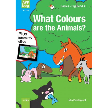 Cover for John Nielsen Præstegaard · What colours are the animals (Bog) (2019)