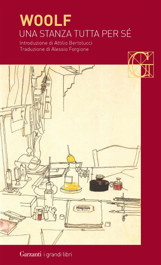 Cover for Virginia Woolf · Una Stanza Tutta Per Se (Bok)