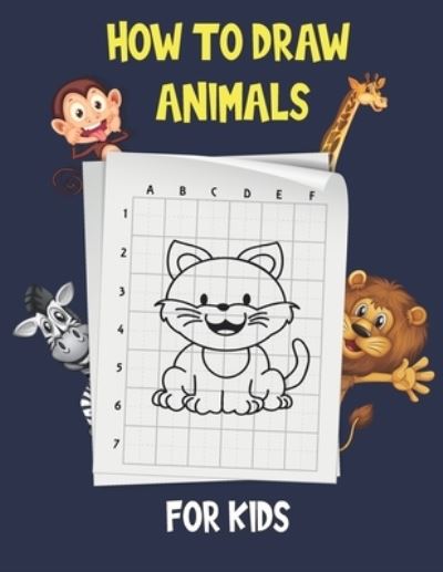 Cover for Nisray Kidsbooks · How To Draw Animals For Kids (Paperback Book) (2020)