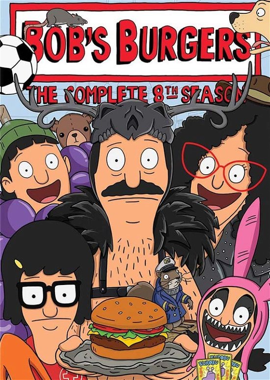 Cover for Bob's Burgers: Complete 8th Season (DVD) (2018)