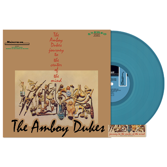 Cover for The Amboy Dukes · Journey To The Center Of The Mind (SEAGLASS BLUE VINYL) (LP) [RSD 2024 Rolling Papers edition] (2024)