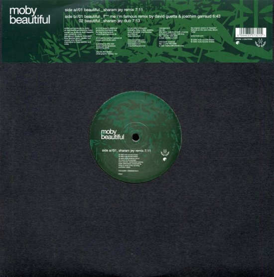 Cover for Moby · Beautiful-Sharam Mixe (LP)