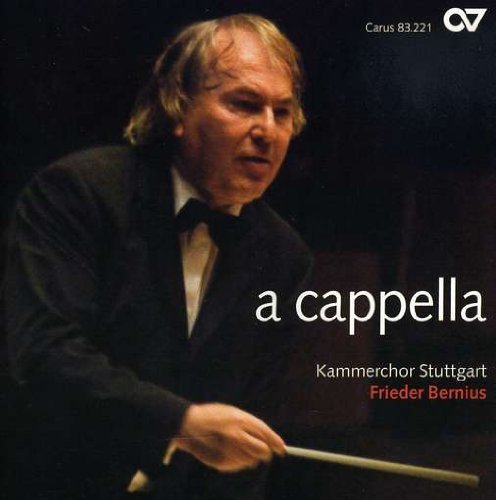 Cover for Brahms / Homilius / Kammerchor Stuttgart / Bernius · A Cappella (CD) (2009)
