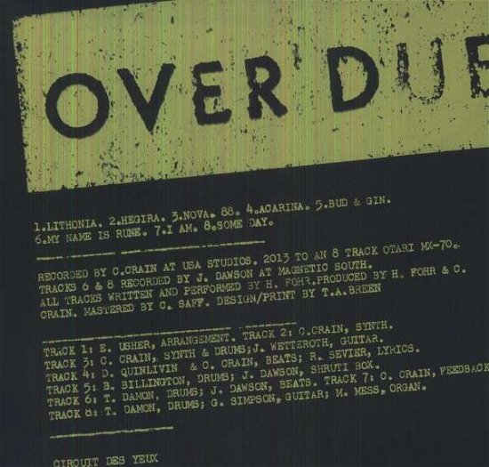 Cover for Circuit Des Yeux · Overdue (LP) (2013)