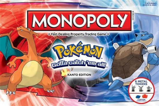 Cover for Winning Moves · Monopoly Pokemon - Kanto Edition (SPIEL)