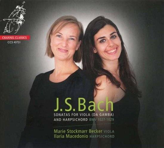Marie Stockmarr Becker / Ilaria · Js Bach Sonatas For Viola And (CD) (2021)
