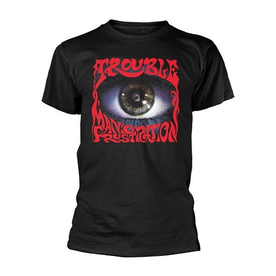 Cover for Trouble · Manic Frustration (MERCH) [size L] [Black edition] (2020)