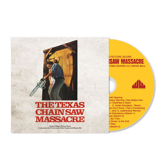 Cover for Tobe Hooper &amp; Wayne Bell · The Texas Chain Saw Massacre (CD) (2025)