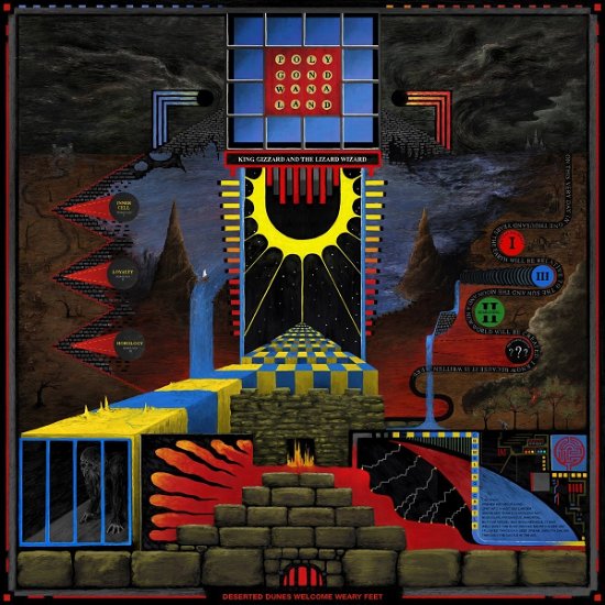 Cover for King Gizzard and the Lizard Wizard · Polygondwanaland (LP) (2018)