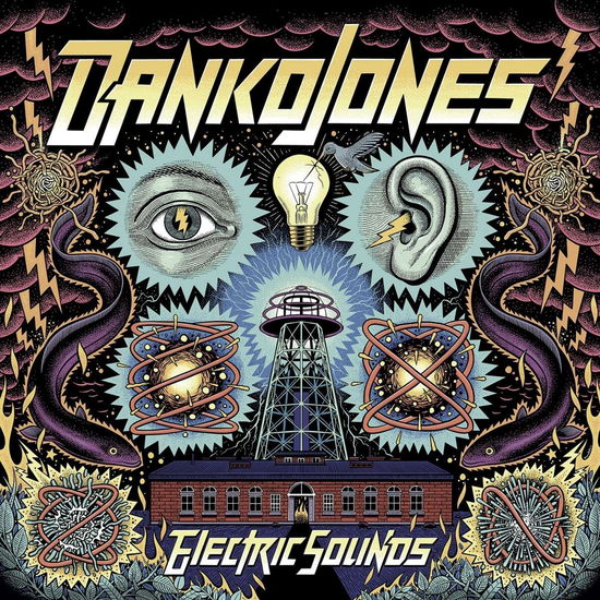 Cover for Danko Jones · Electric Sounds (Limited Edition) (Yellow Vinyl) (LP) [Limited edition] (2023)