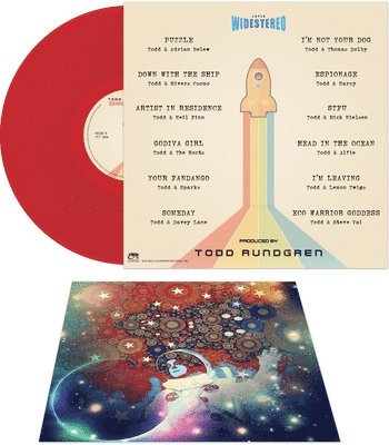 Cover for Todd Rundgren · Space Force - Red (LP) [Coloured edition] (2022)