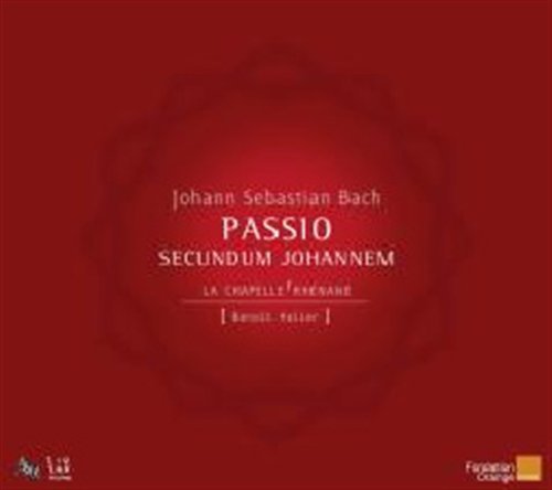 Cover for Chapelle Rhenane / Benoit Halle · J.S. Bach - St John Passion (CD) [Digipak] (2010)