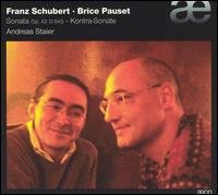Cover for Schubert / Pauset / Staier · Piano Sonata Op 42 D845 / Kontra-sonate (CD) (2004)