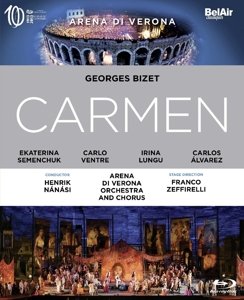 Cover for Bizet / Zeffirelli / Semenchuk / Lungu / Ventre · Carmen (Blu-ray) (2015)
