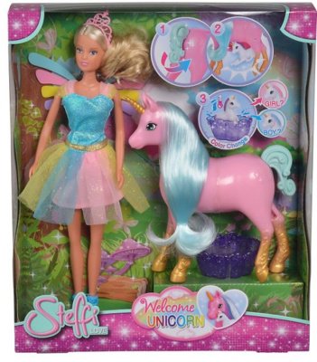Sl Welcome Unicorn - Steffi Love - Merchandise - Simba Toys - 4006592040215 - 17 december 2019