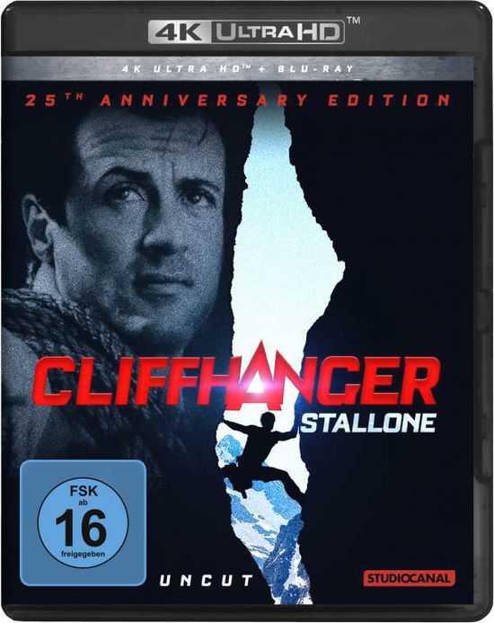 Cliffhanger-25th Anniversary Edition - Stallone,sylvester / lithgow,john - Filme - STUDIO CANAL - 4006680093215 - 4. April 2019