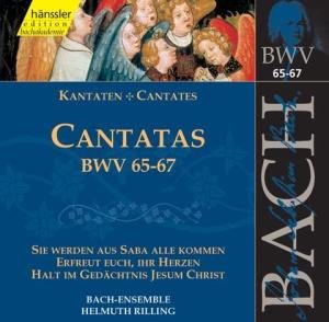 BACH: Kantaten BWV 65-67 - Bach-collegium / Rilling - Musikk - hänssler CLASSIC - 4010276015215 - 11. juni 1999