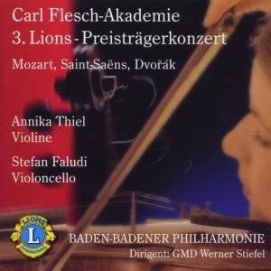 Cover for Mozart / Baden-badener Phil / Thiel · 3 Lions Preistragerkonzert (CD) (2000)