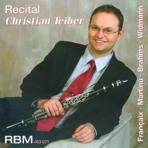 Recital C. Teiber - Francaix / Martinu / Brahms / Widman - Muziek - RBM - 4015245630215 - 2012