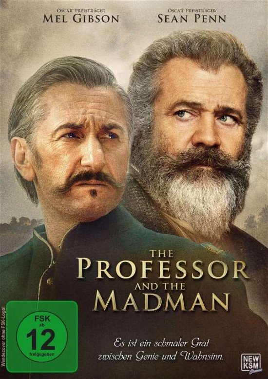 Cover for The Professor And The Madman (DVD) (2019)