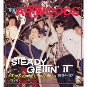 Cover for Artwoods · Steady Getting' It - The Complete Recordings 1964-67 (CD) [Japan Import edition] (2022)