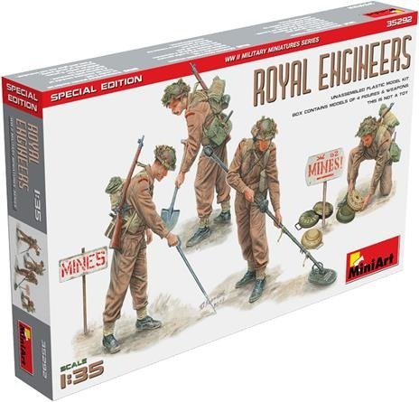 Cover for MiniArt · 1/35 Royal Engineers. Special Edition Wwii (Toys)