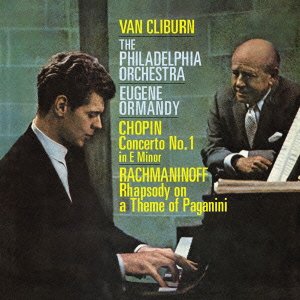 Cover for Van Cliburn · Chopin: Piano Concerto No. 1 &amp; Rachmaninoff: Paganini Rhapsody (CD) [Japan Import edition] (2009)