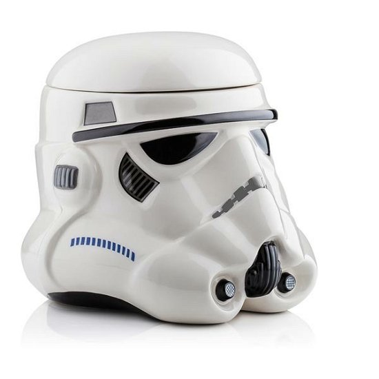 Cover for Star Wars · Star Wars - Contenitore Portabiscotti In Ceramica Con Coperchio Stormtrooper Testa (Toys)