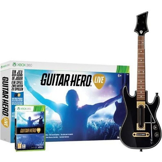 Cover for Xbox 360 · Guitar Hero Live with Guitar Controller  FRDE Xbox 360 (PC)
